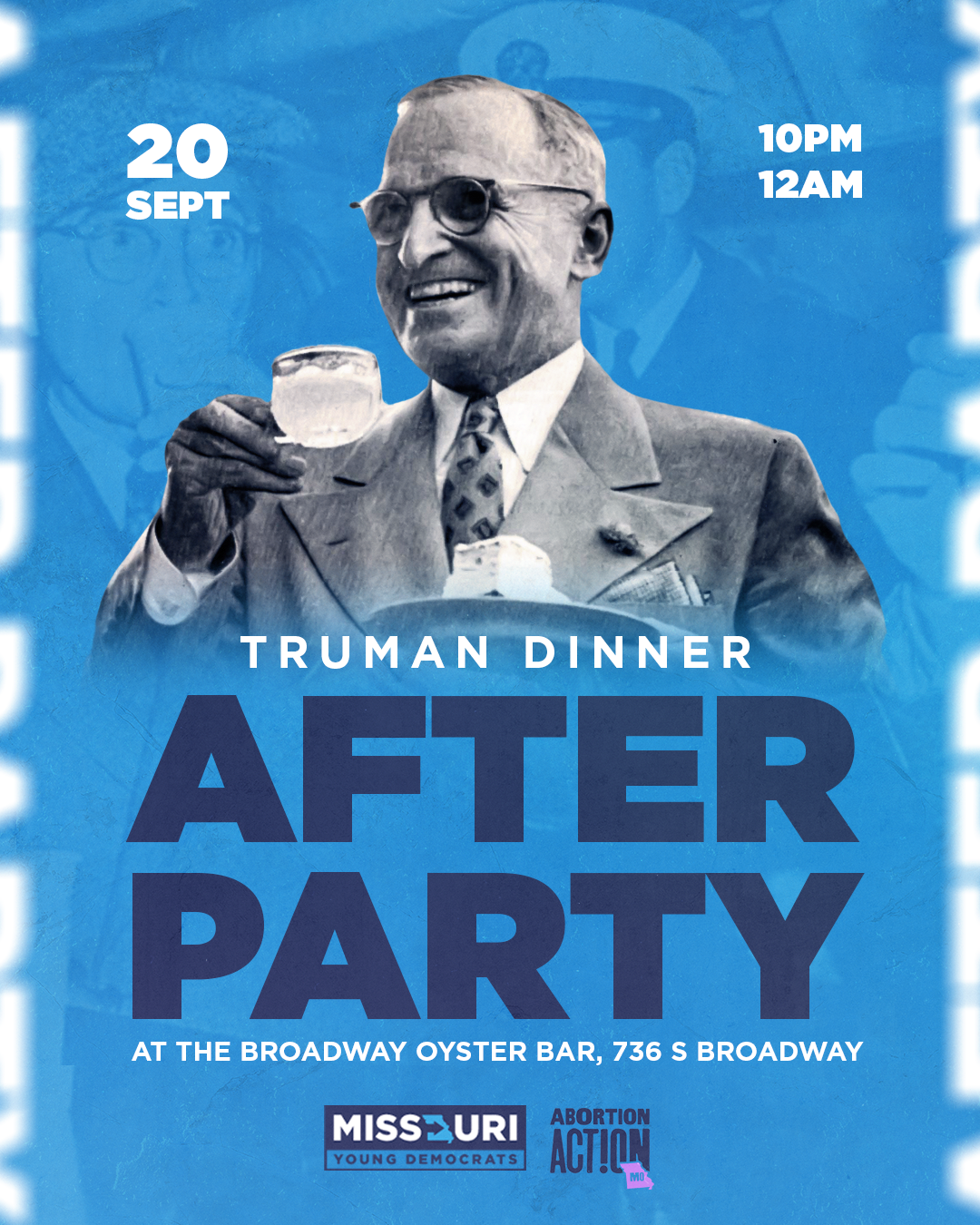 Truman Dinner After Party event poster